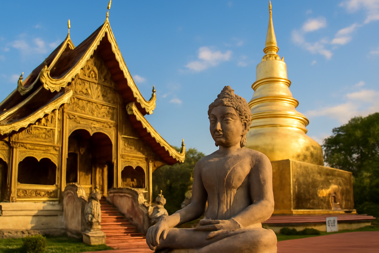 Chiang Mai Temples in Thailand